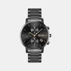 Boss Round Grey Chronograph watch