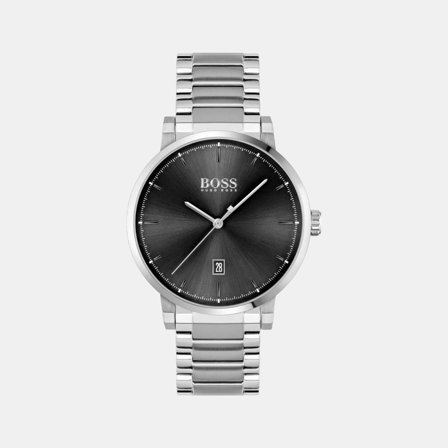 Boss Round Black Analog watch