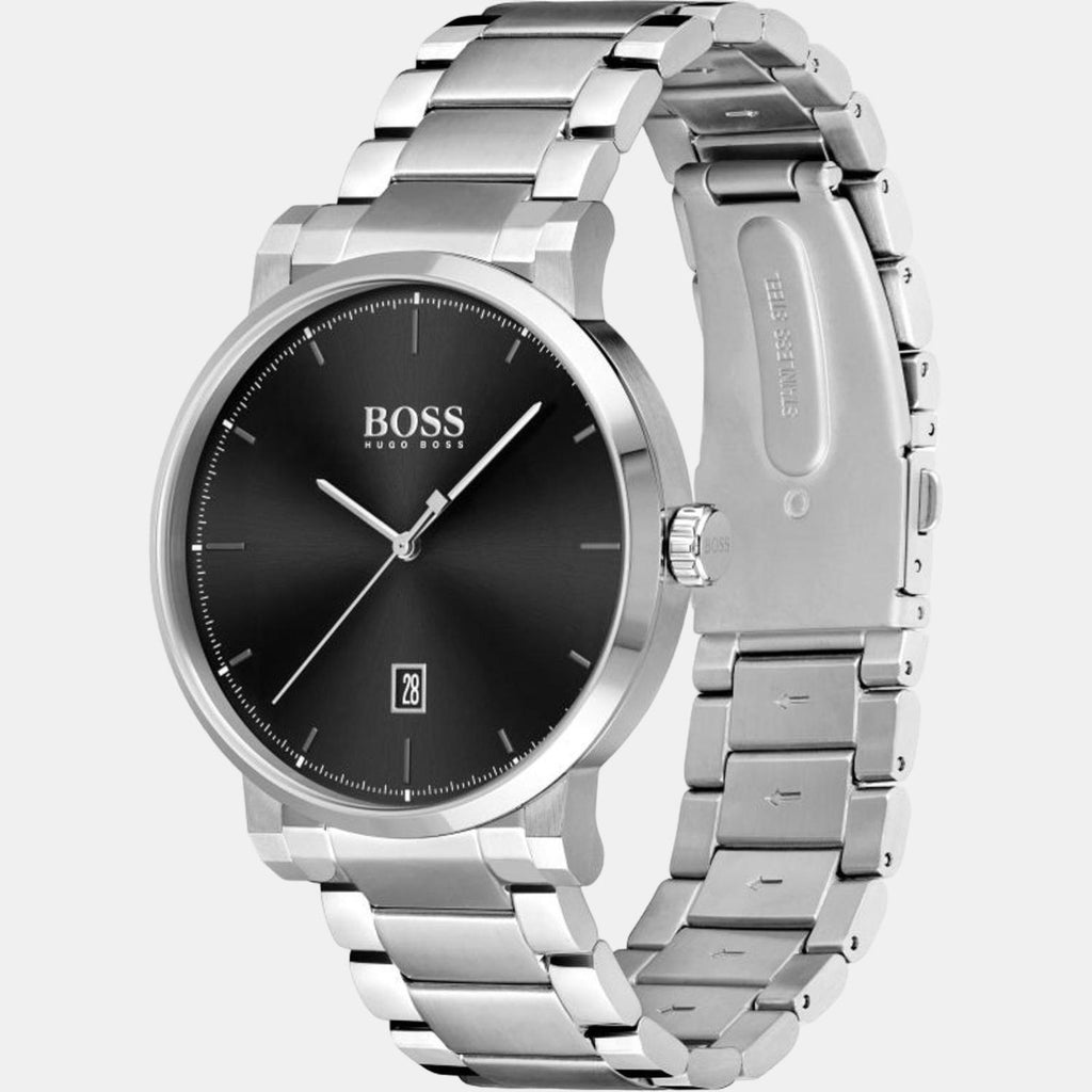 Boss Men Round Black watch