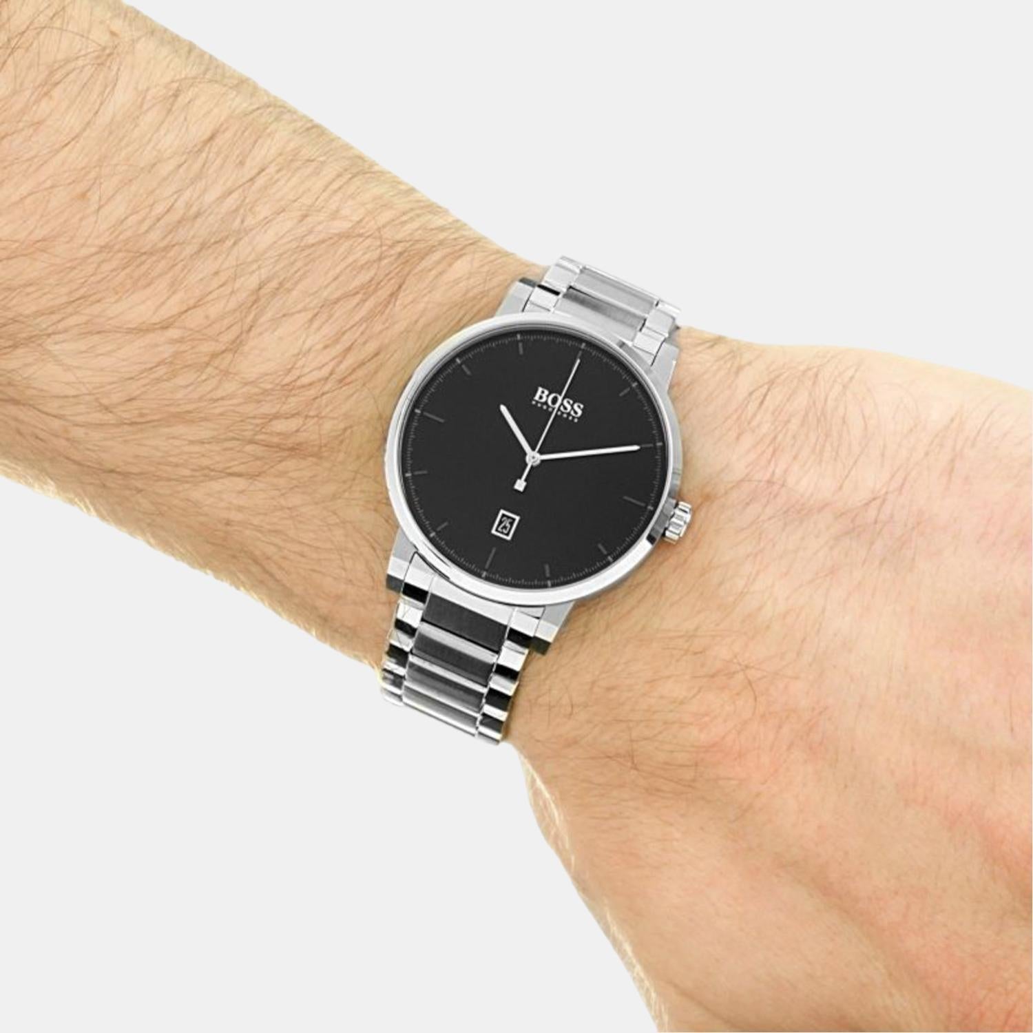 Boss Stainless Steel Round watch