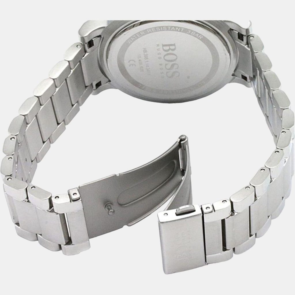 Boss 42 mm Silver Quartz watch