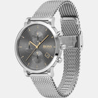 Boss Men Round Grey watch