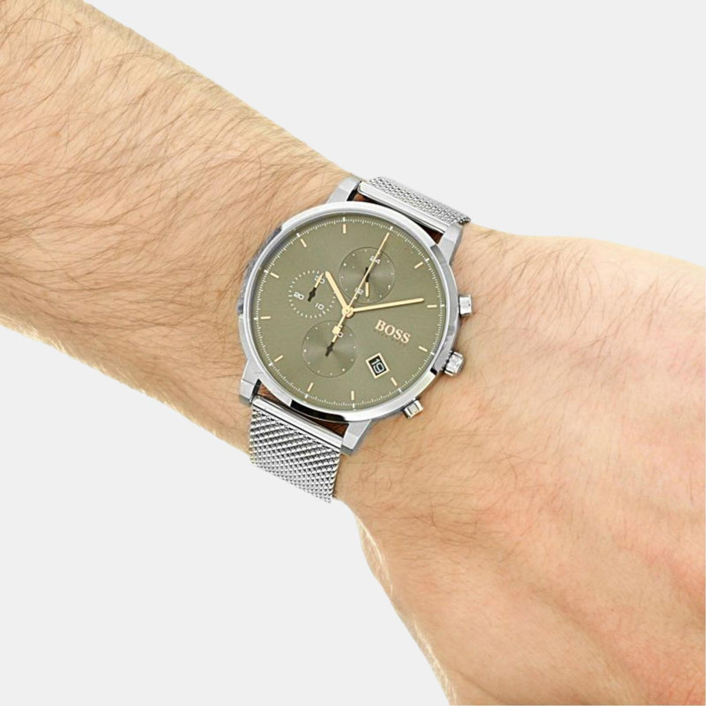 Boss Stainless Steel Round watch