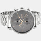 Boss Stainless Steel Grey watch