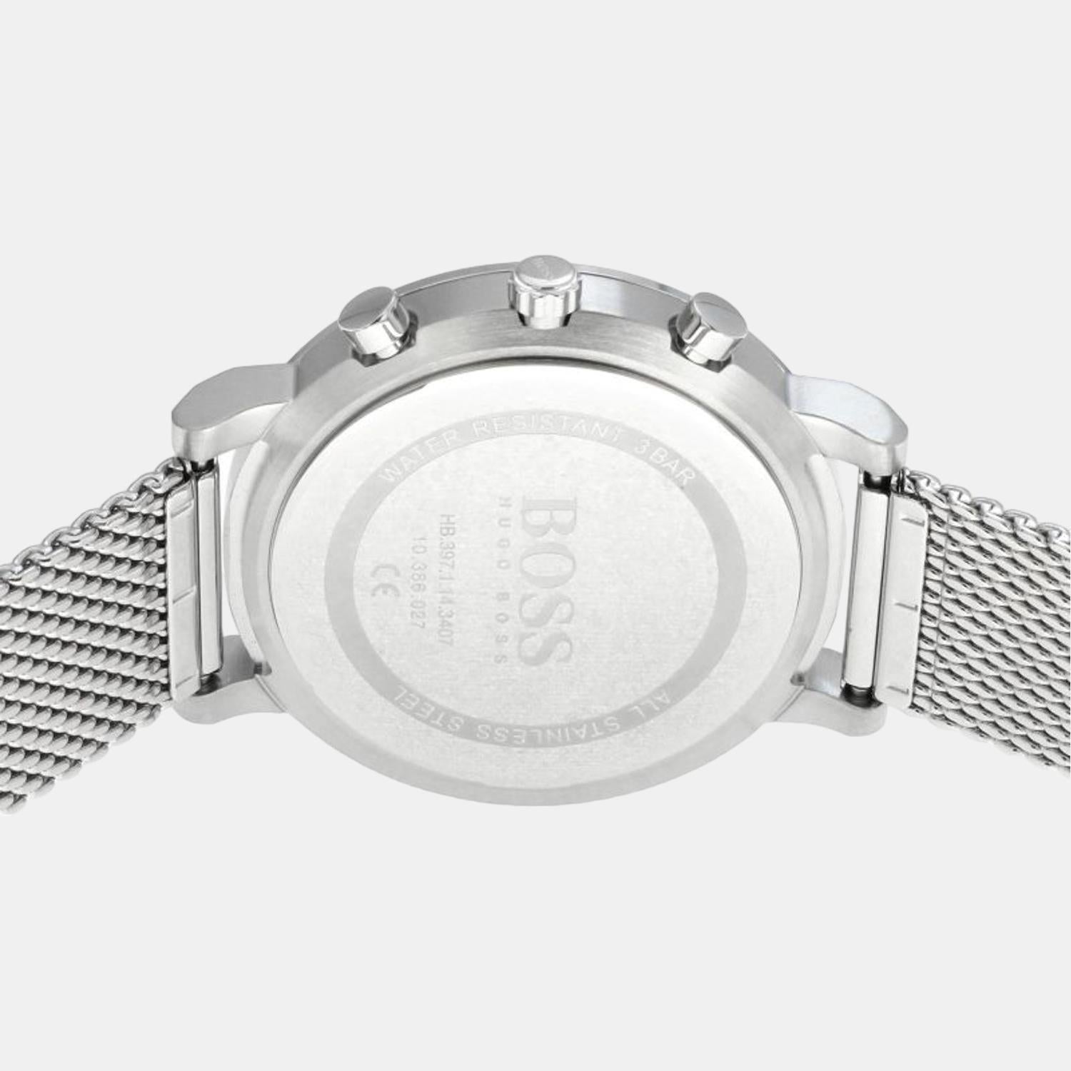 Boss Round Quartz Analog Men watch