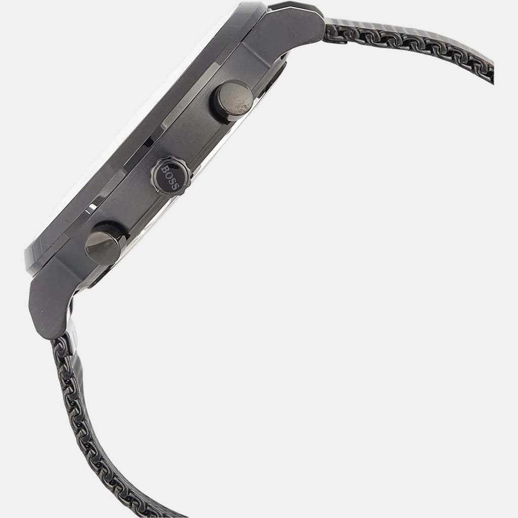 Boss Men Round Black watch