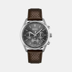 Boss Round Grey Analog watch