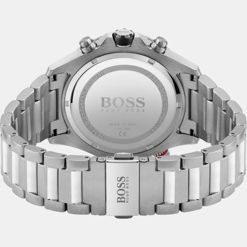 Boss Men Round Blue watch