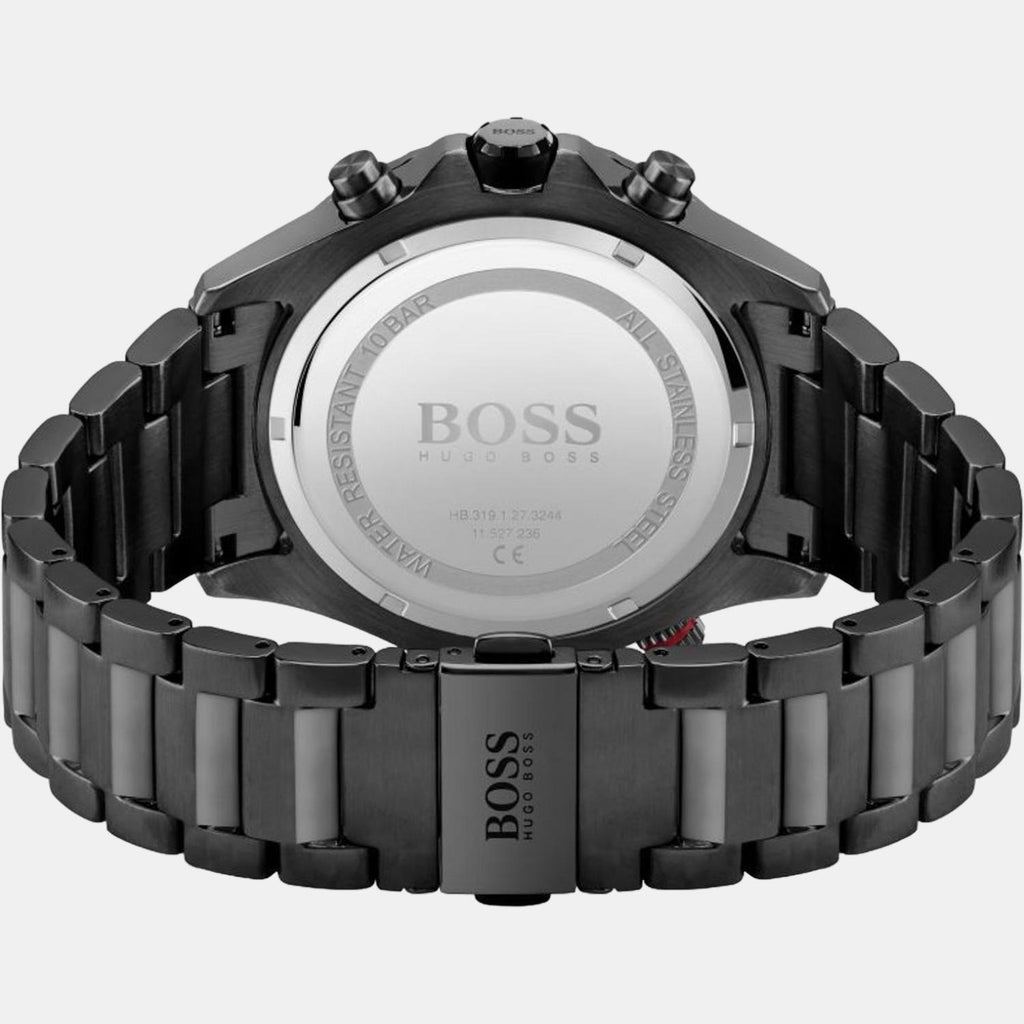 Boss Men Round Black watch