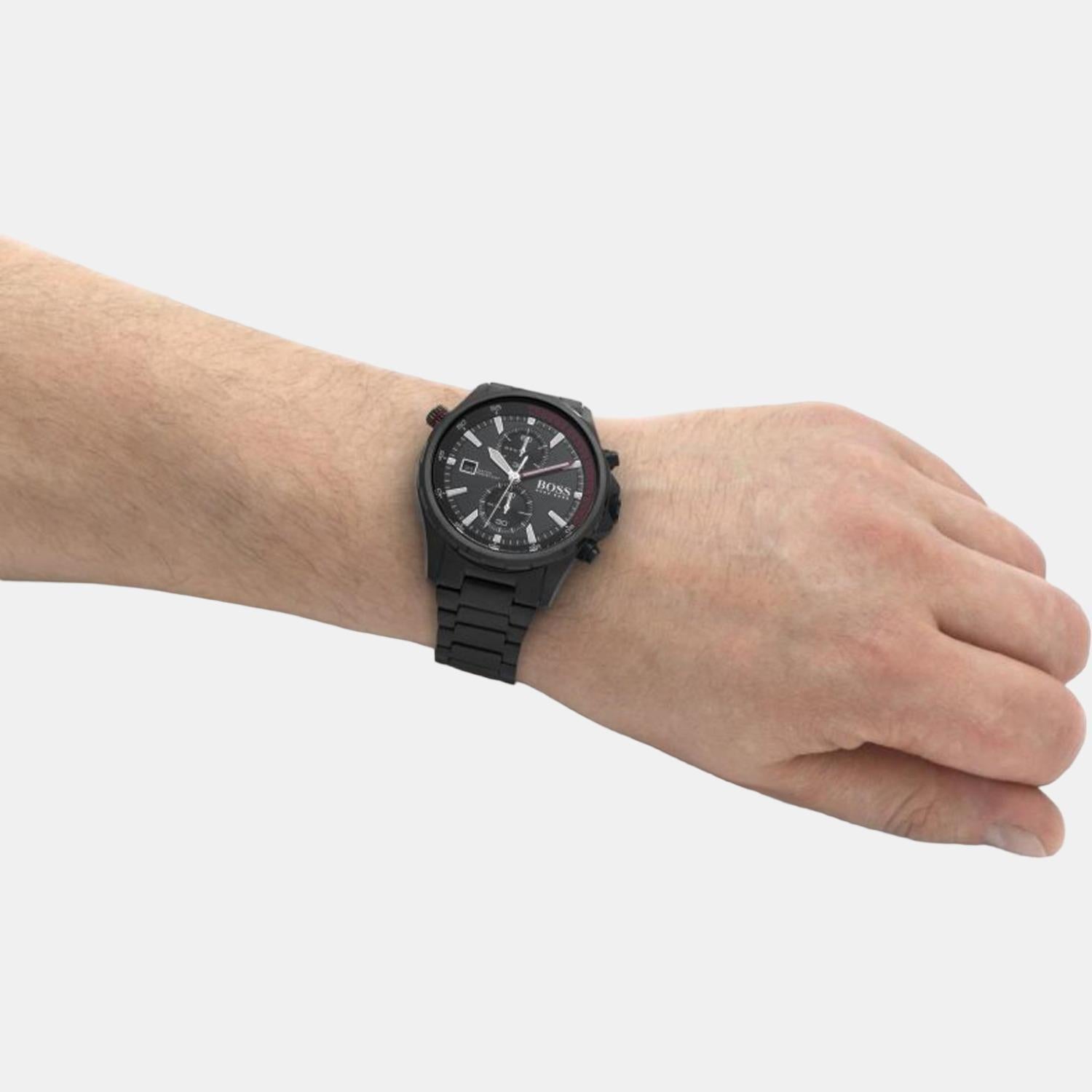 Boss Stainless Steel Round watch