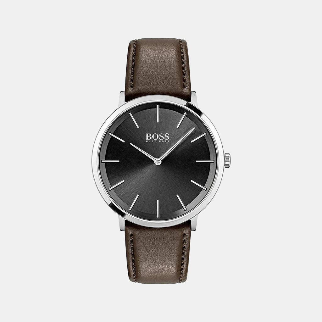 Boss Round Black Analog watch