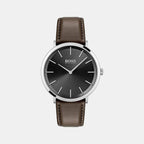 Boss Round Black Analog watch