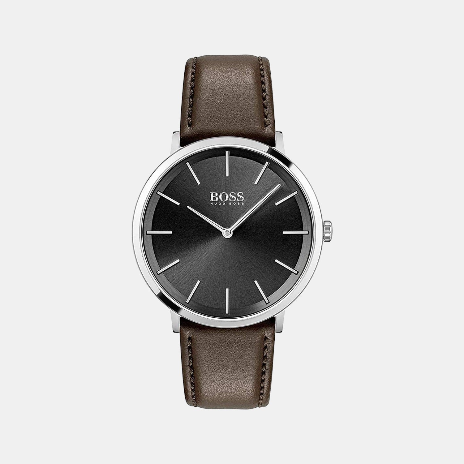 Boss Round Black Analog watch