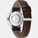 Boss Men Round Black watch