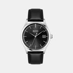 Boss Round Black Analog watch