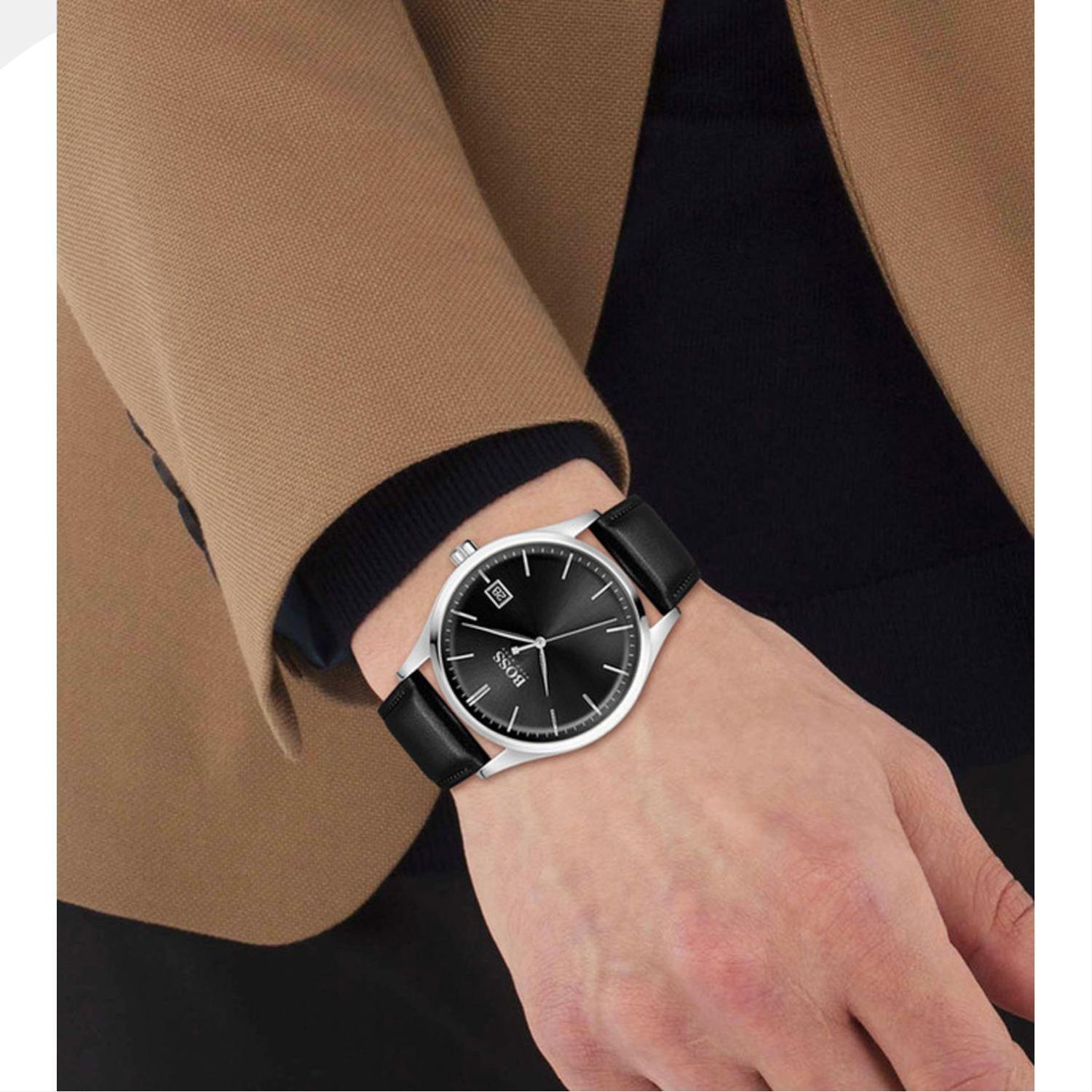 Boss Stainless Steel Round watch