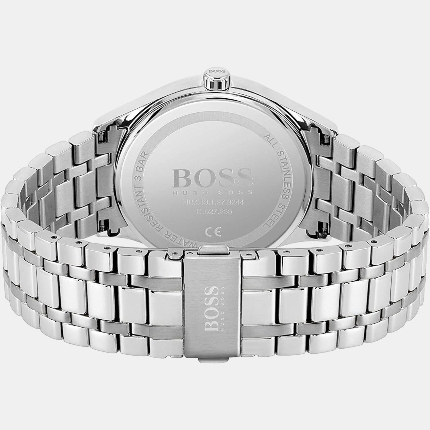 Boss Men Round Black watch