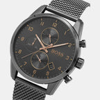 Boss Round Quartz Chronograph Men watch