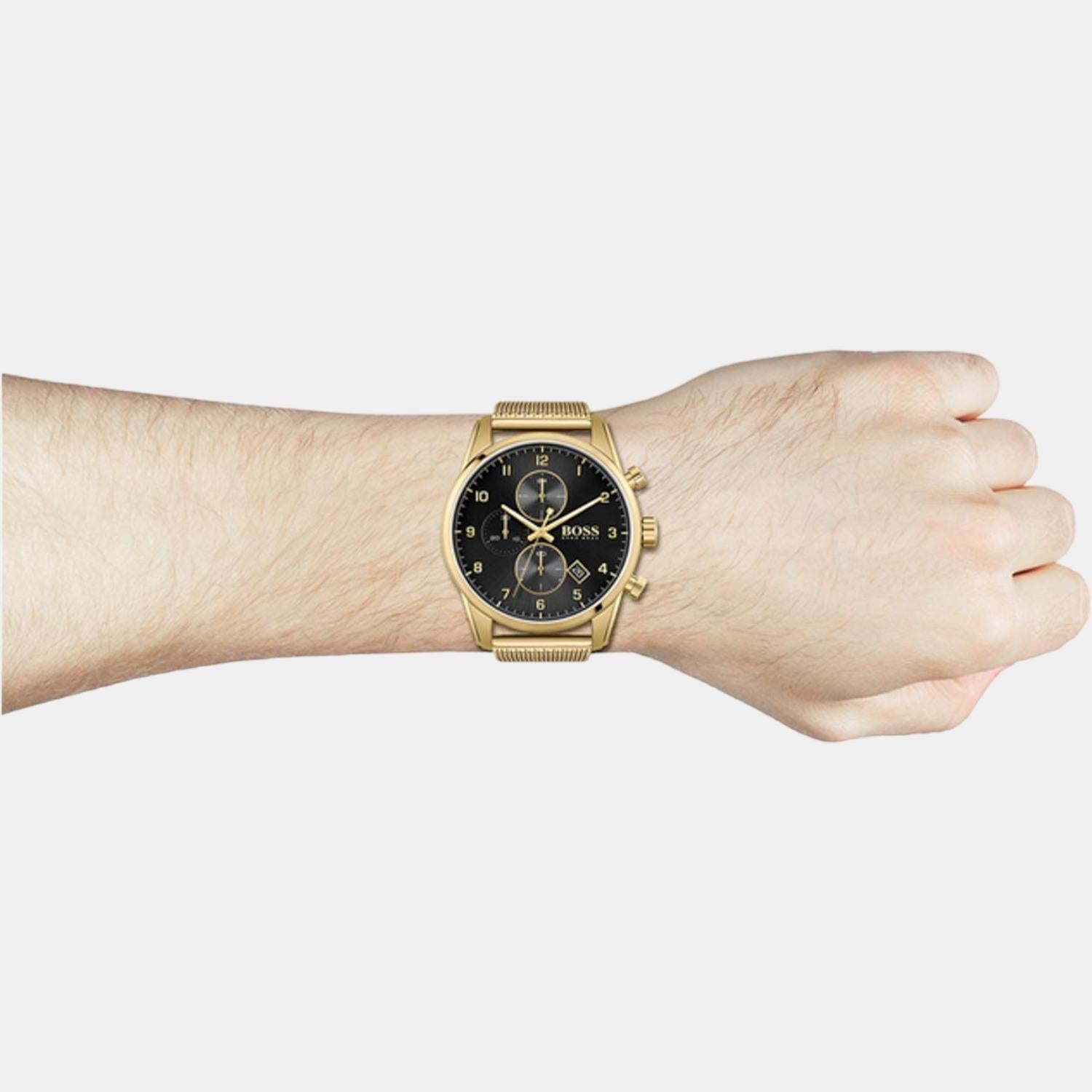 Boss Stainless Steel Round watch