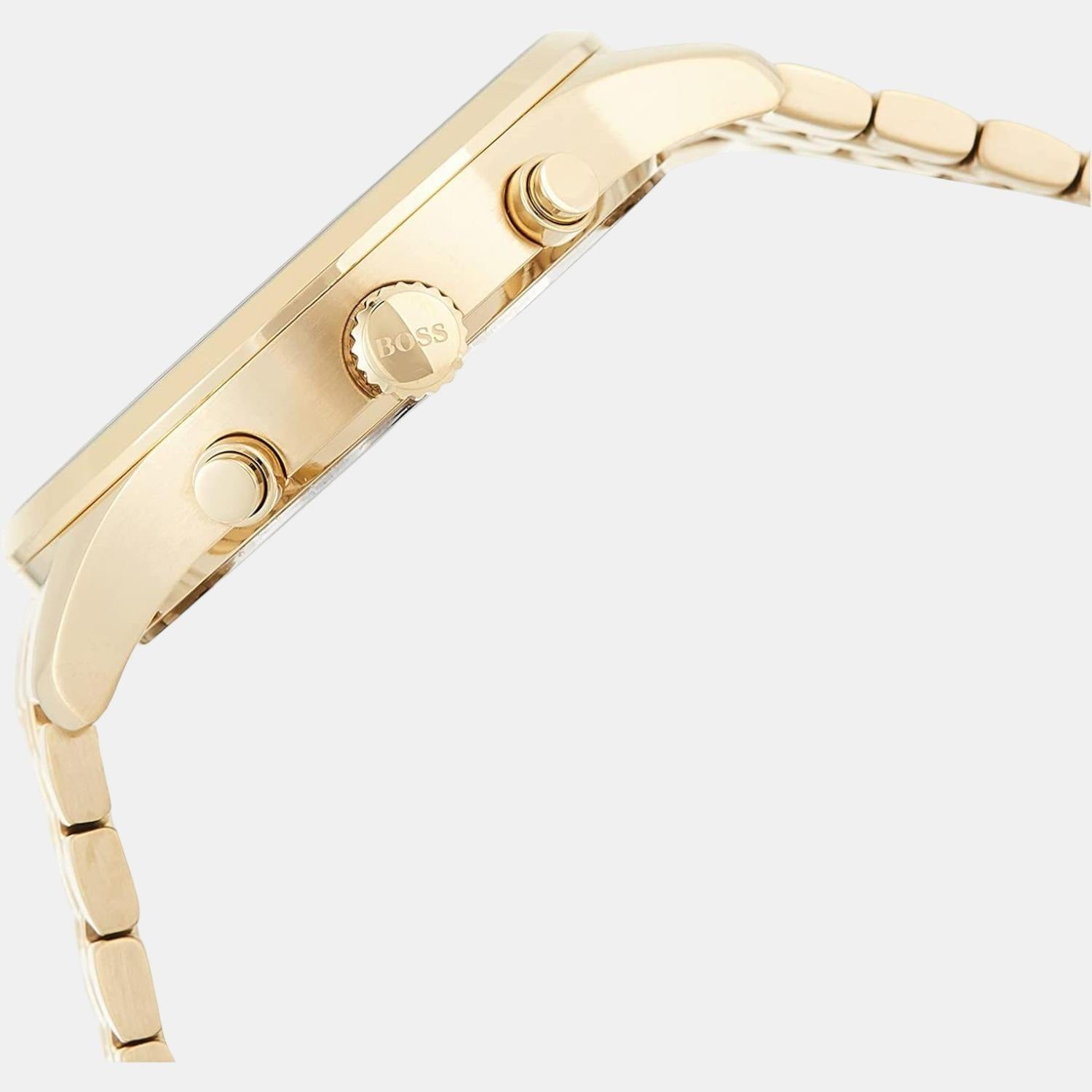 Boss Men Round Blue watch