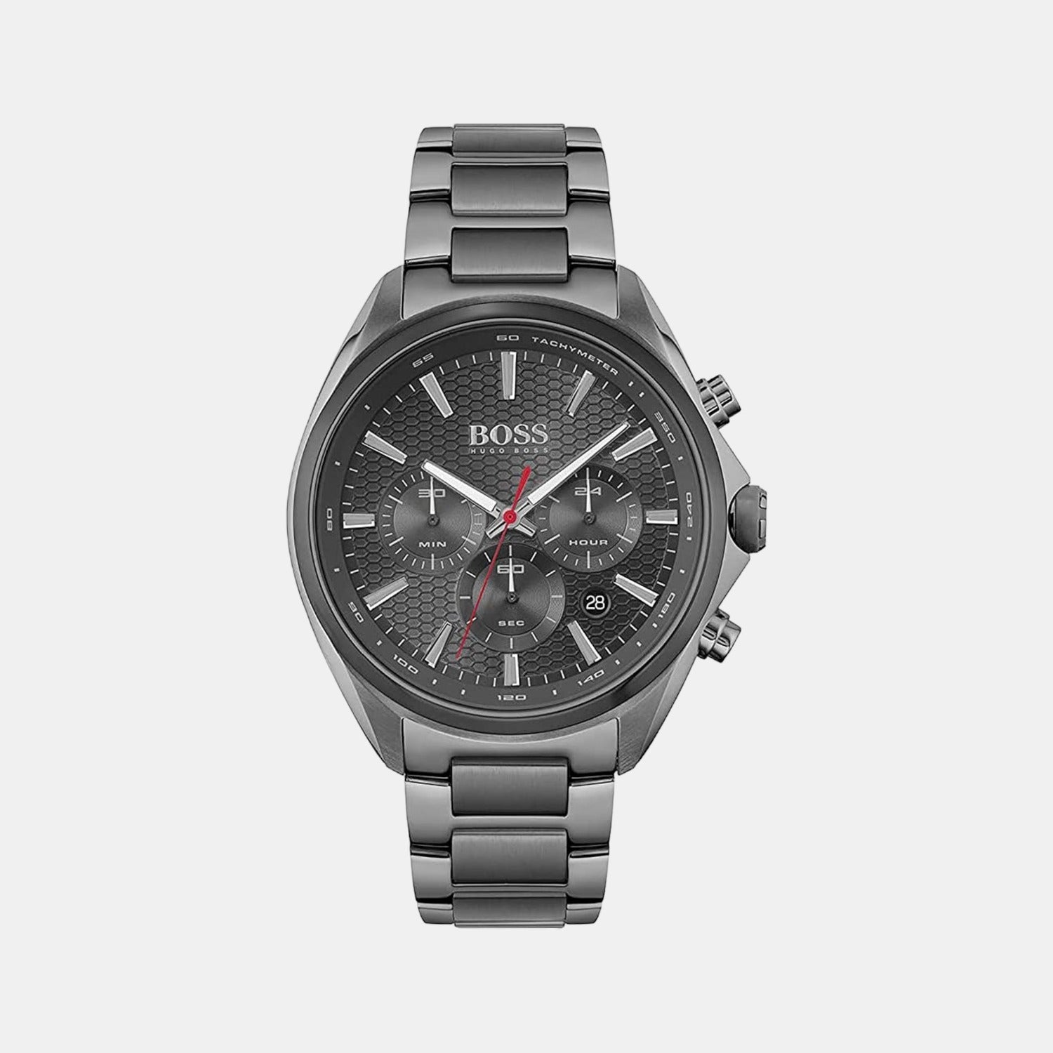 Boss Round Grey Chronograph watch
