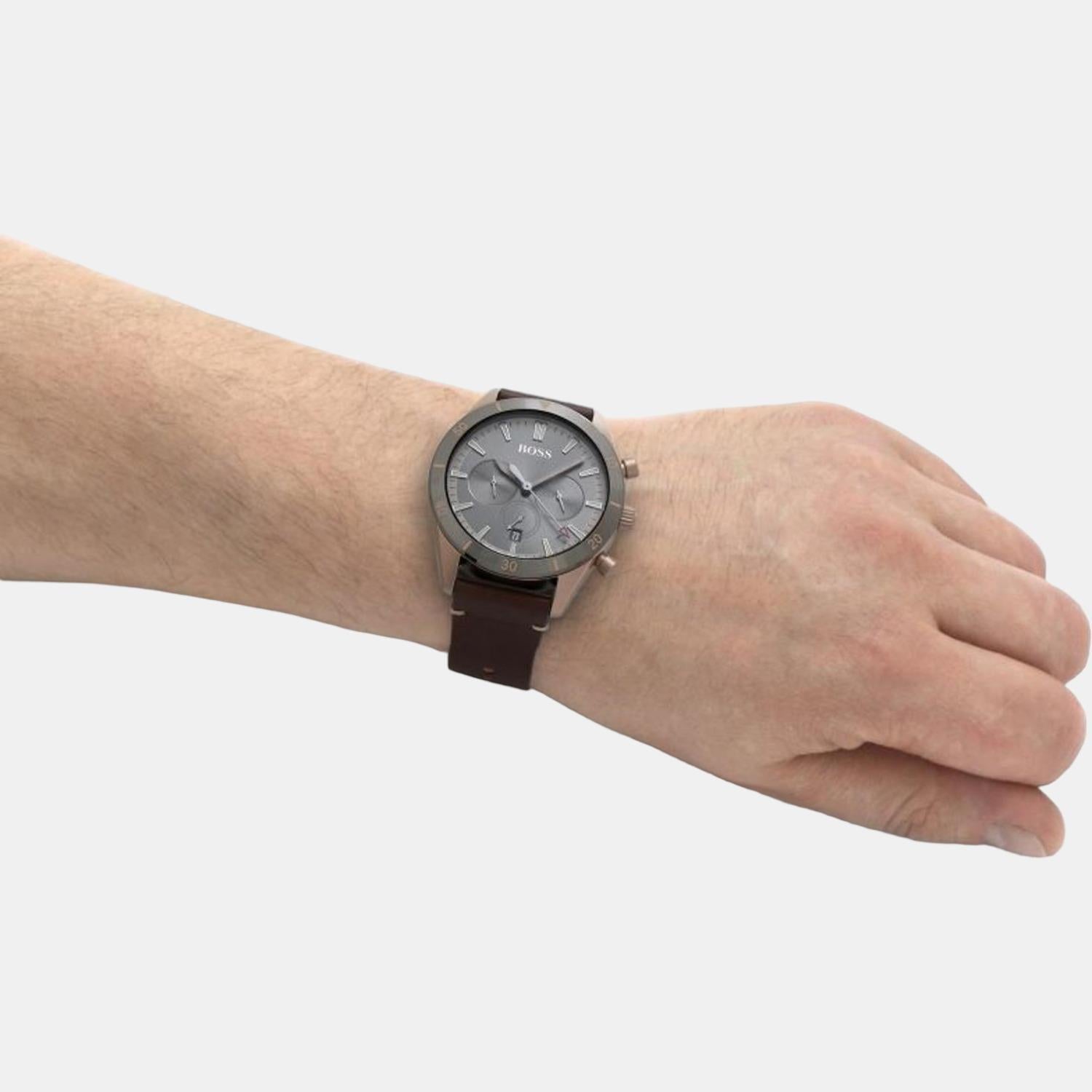Boss Stainless Steel Round watch