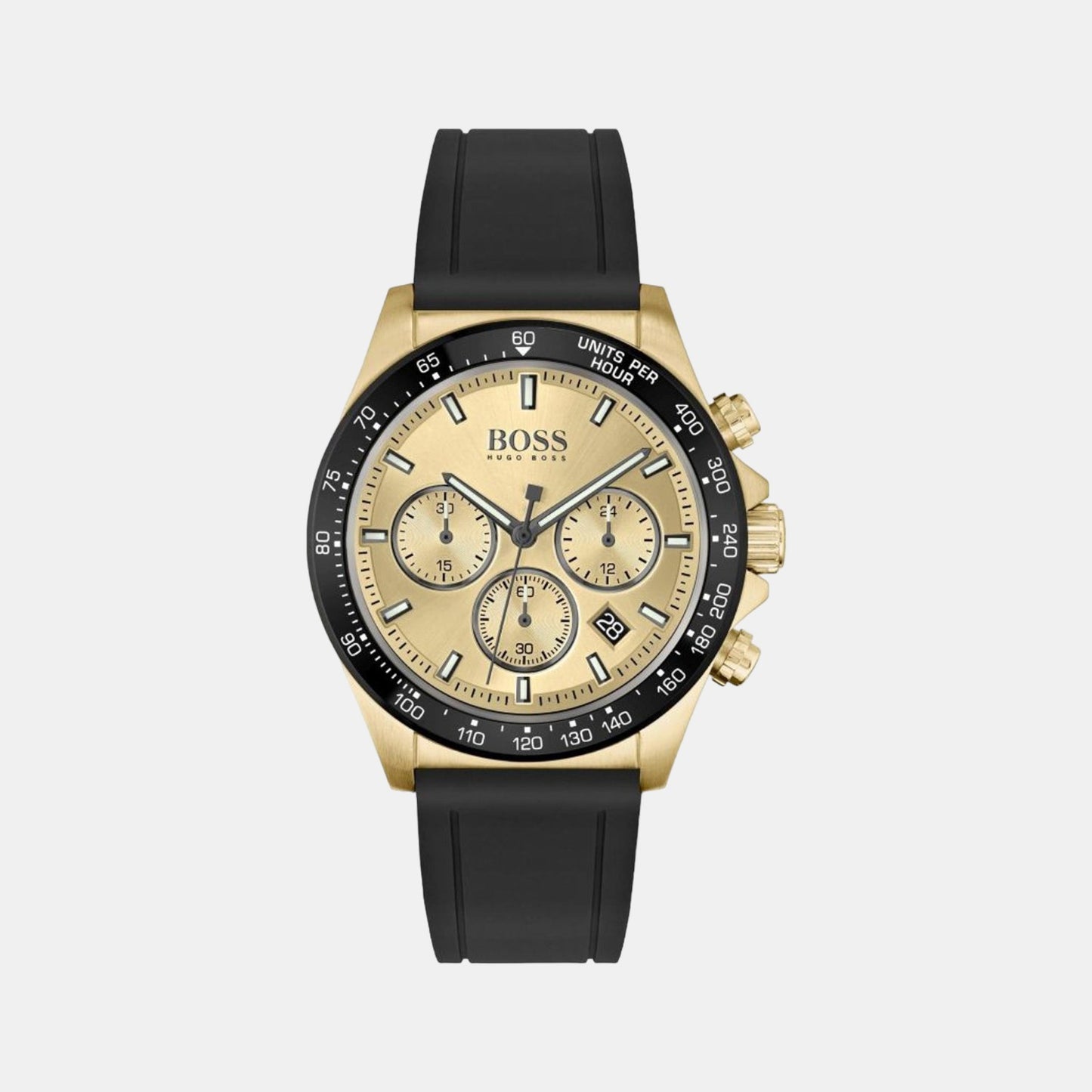 Male Gold Resin Chronograph Watch 1513874