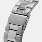 Boss 43 mm Silver Quartz watch