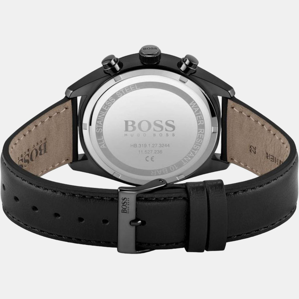 Boss Men Round Black watch
