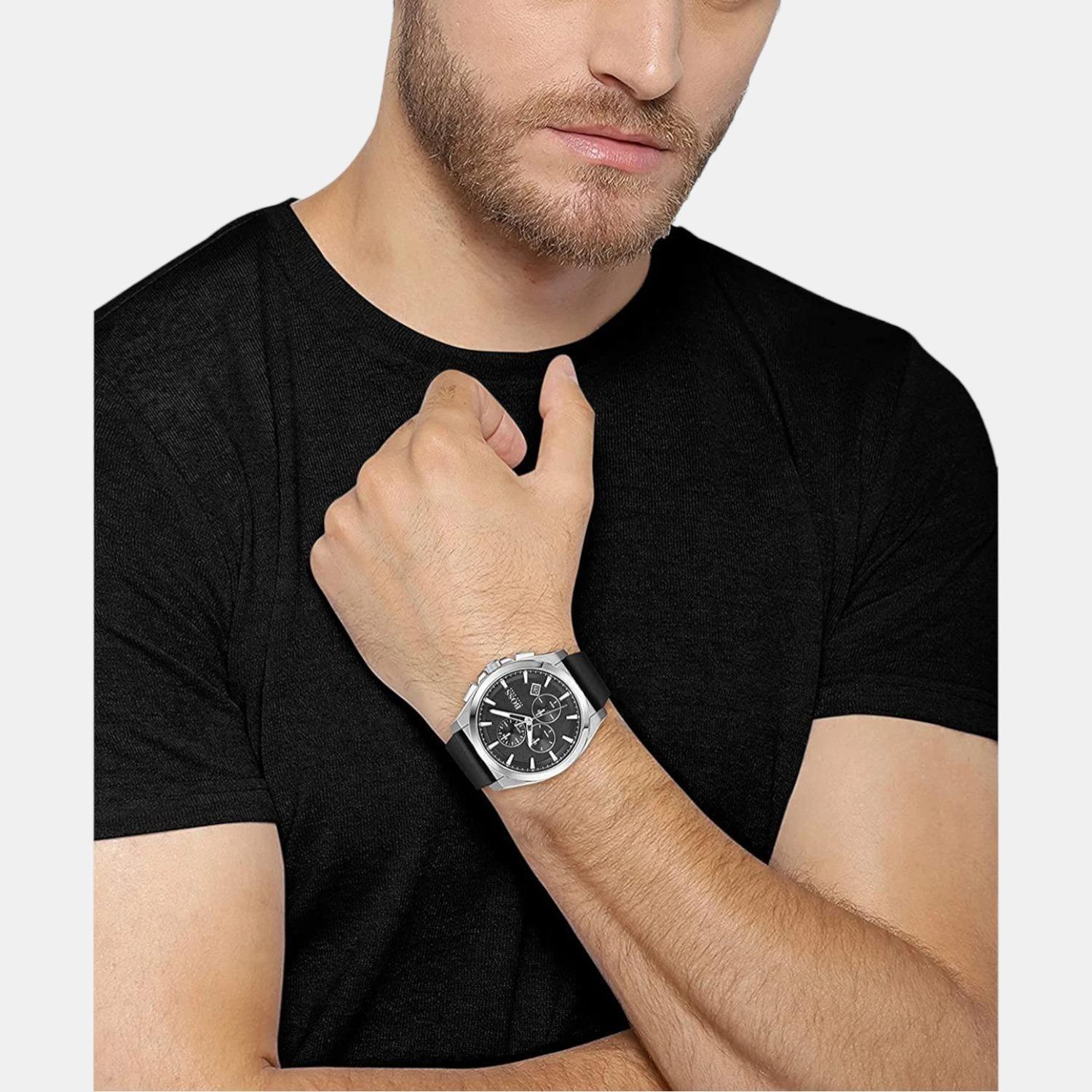 Boss Stainless Steel Round watch