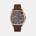 Boss Round Grey Chronograph watch