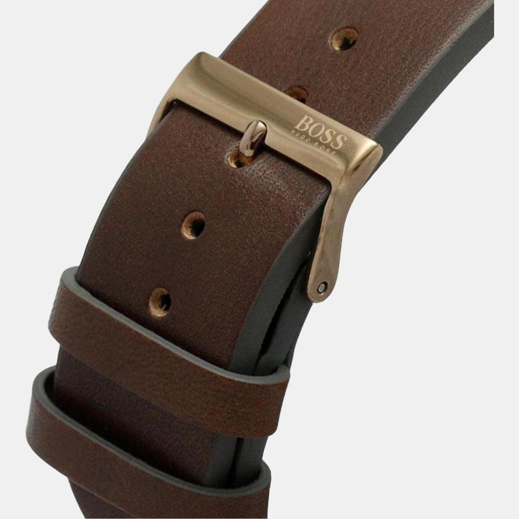 Boss 36 mm Brown Quartz watch