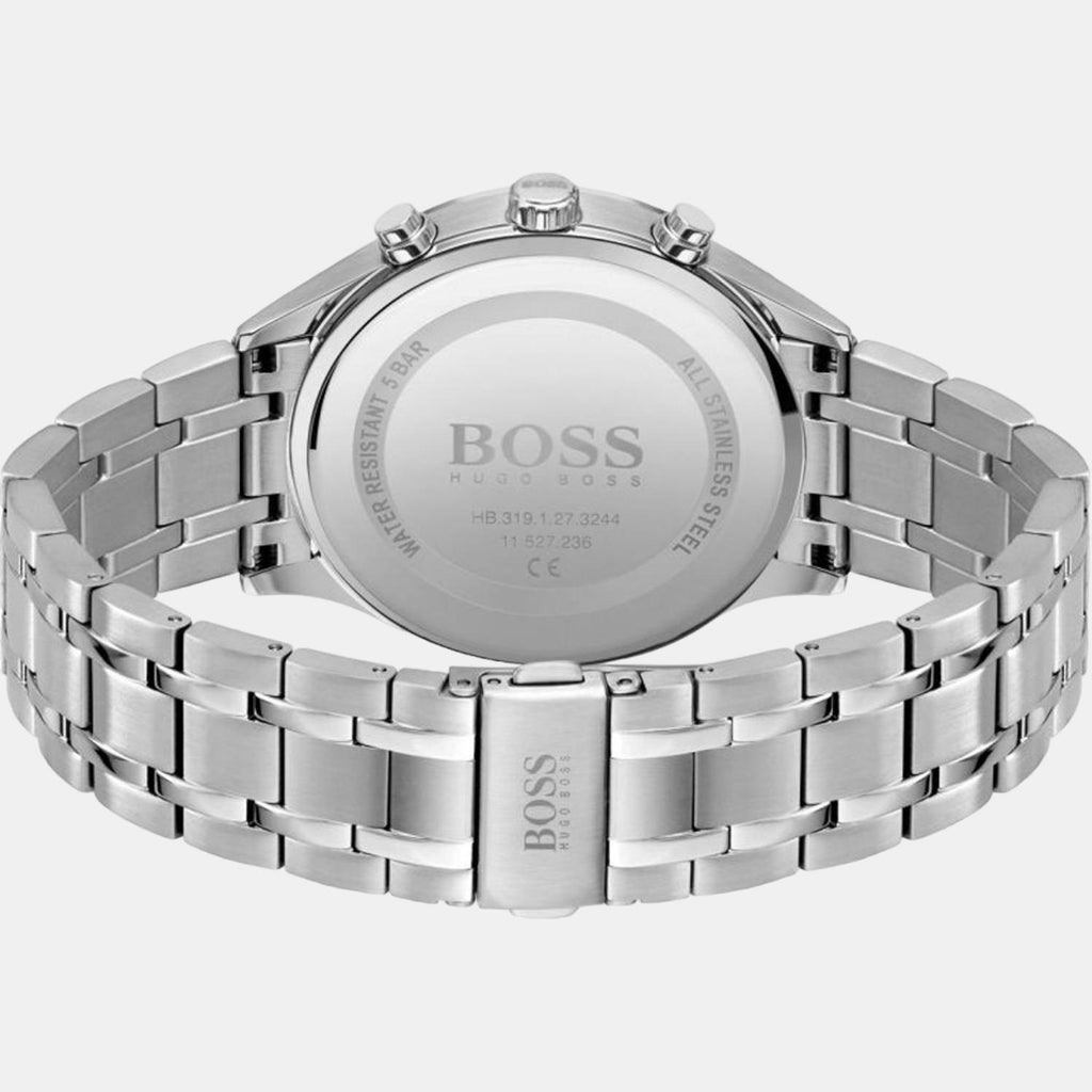 Boss Men Round Black watch