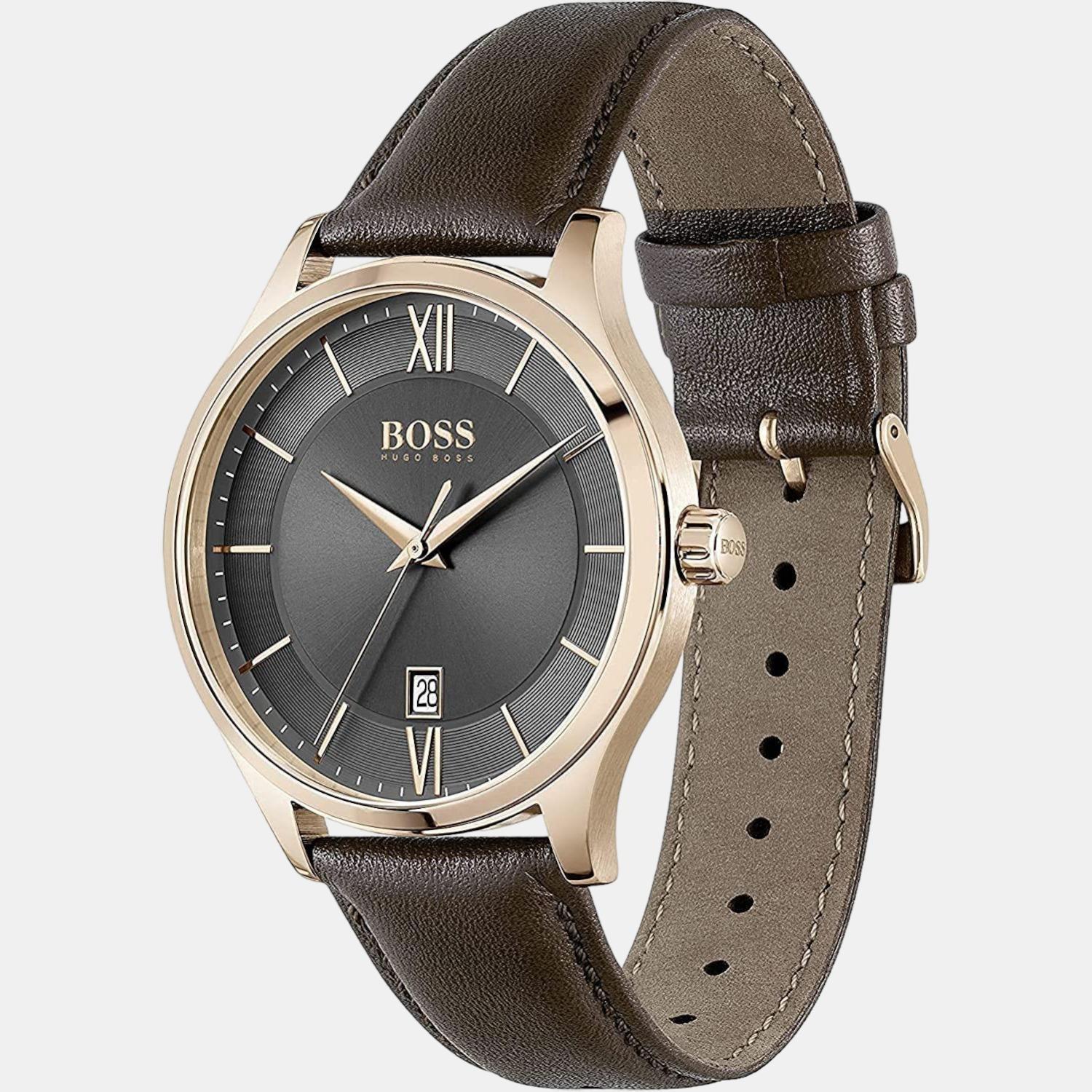 Boss 30 mm Round Quartz watch