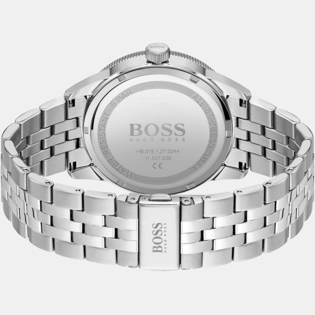 Boss Men Round Blue watch