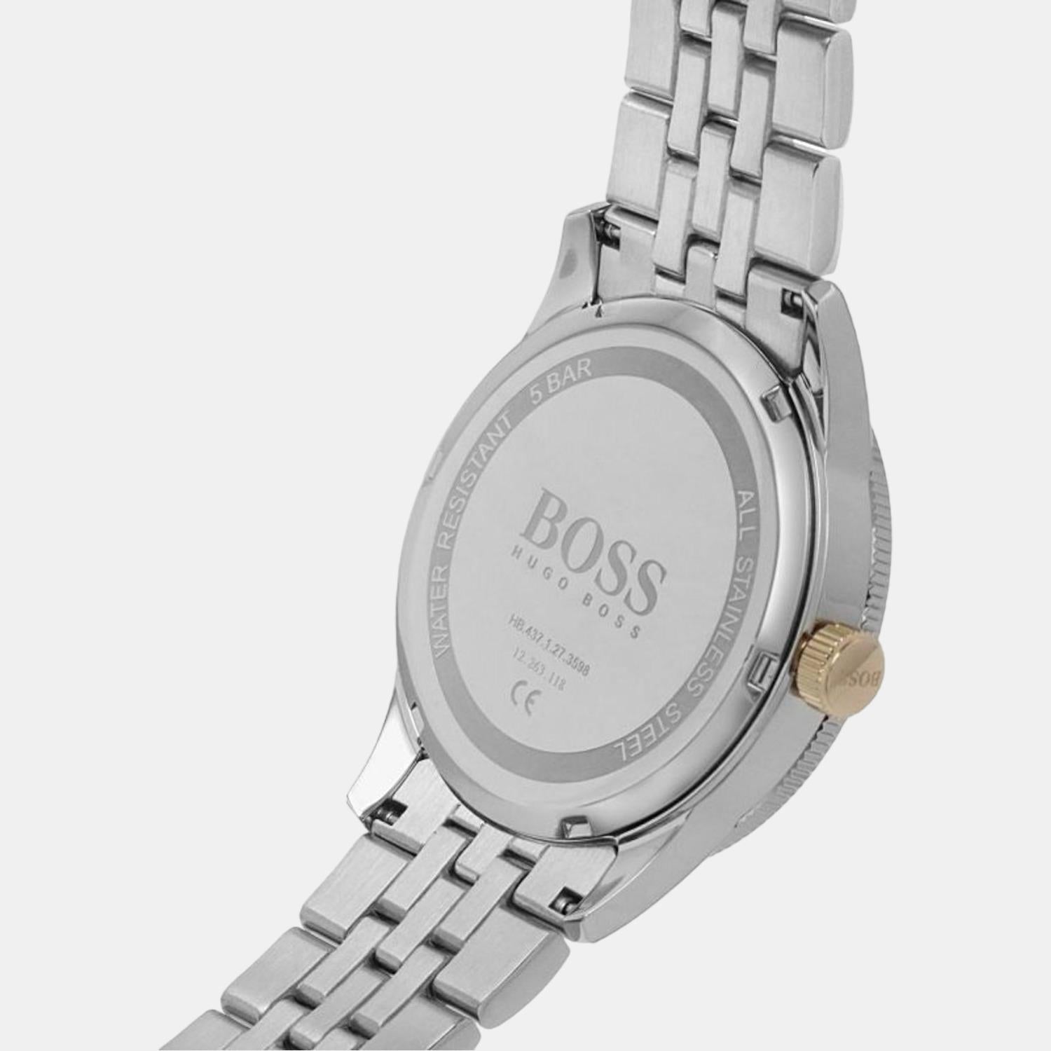 Boss Round Quartz Analog Men watch