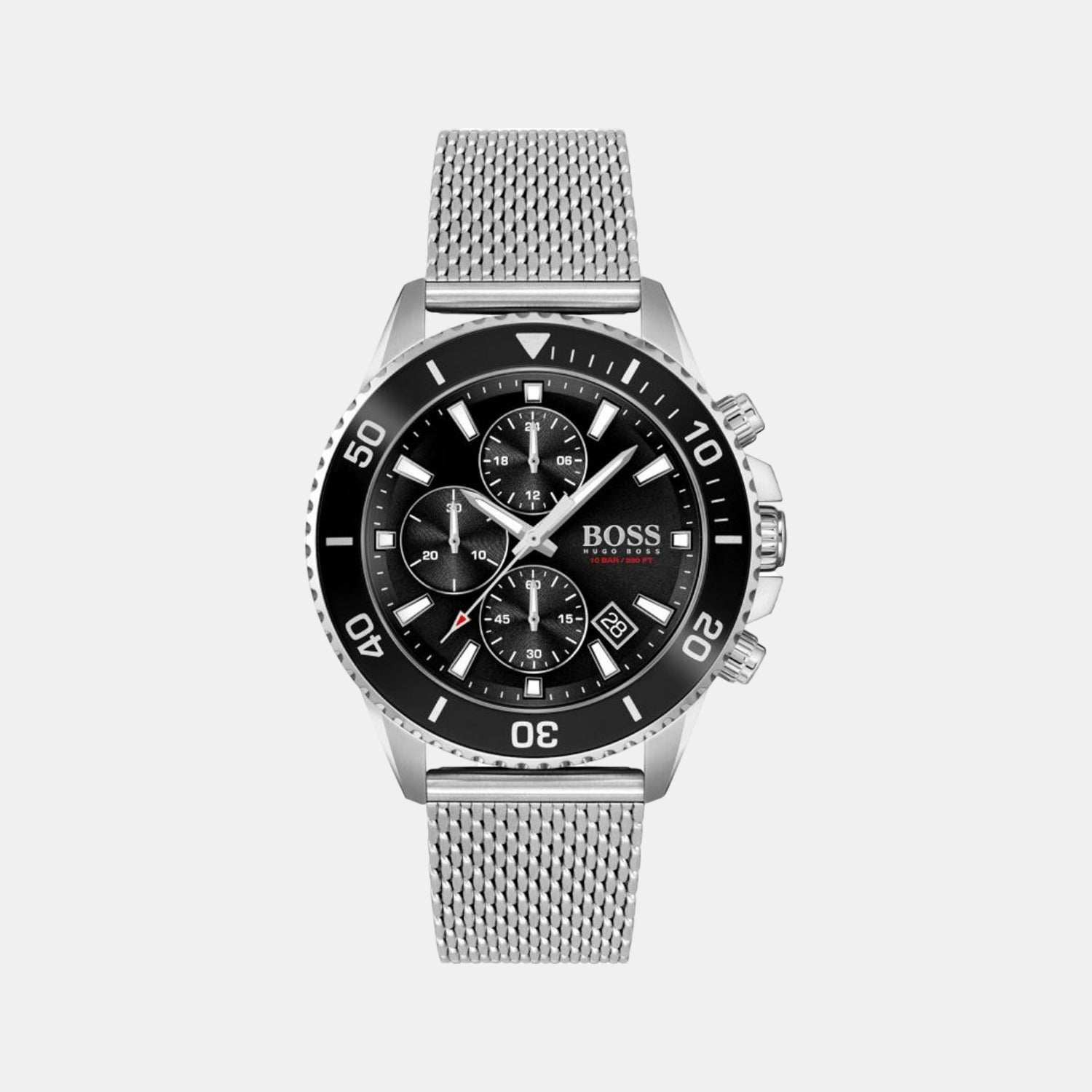 Boss Round Black Analog watch