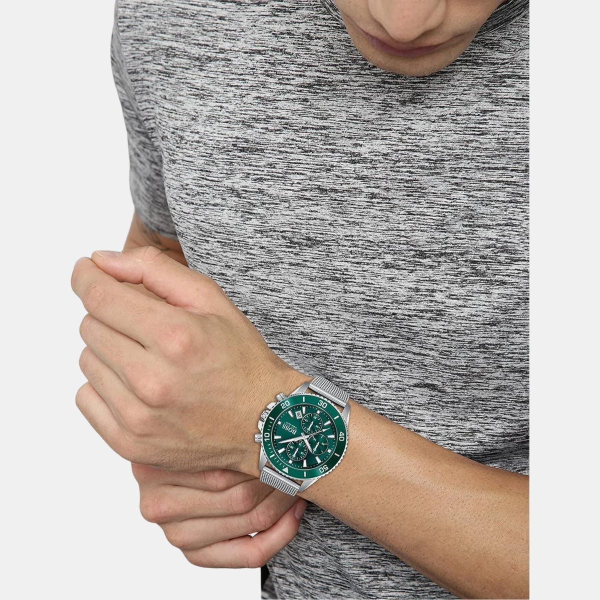 Boss Stainless Steel Round watch