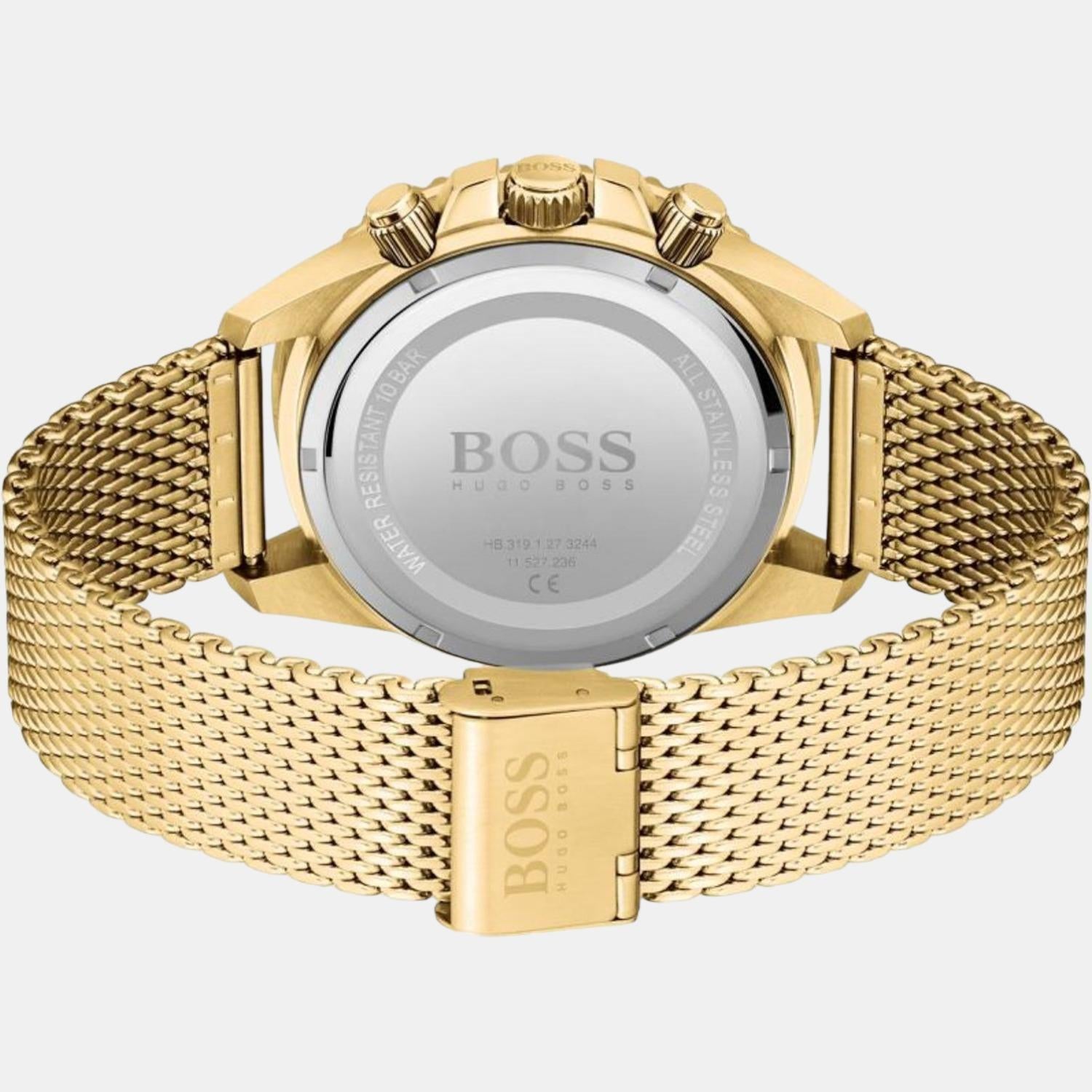 Boss Men Round Black watch