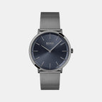Boss Round Blue Analog watch