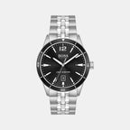 Boss Round Black Analog watch