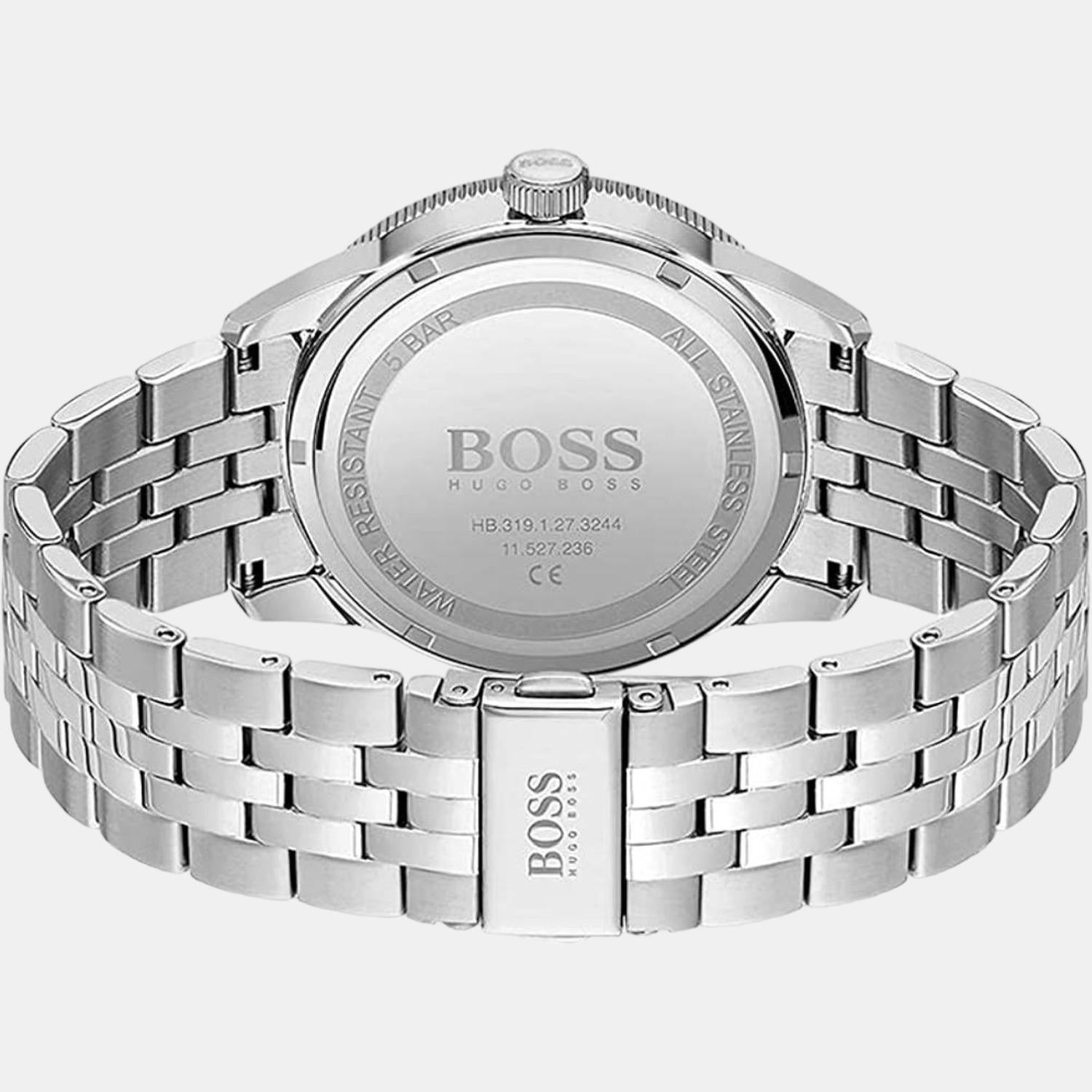 Boss Men Round Black watch
