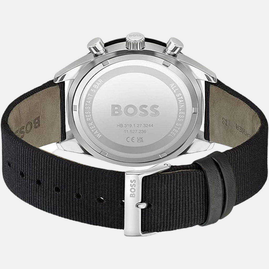 Boss Men Round Green watch