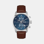 Boss Round Blue Chronograph watch