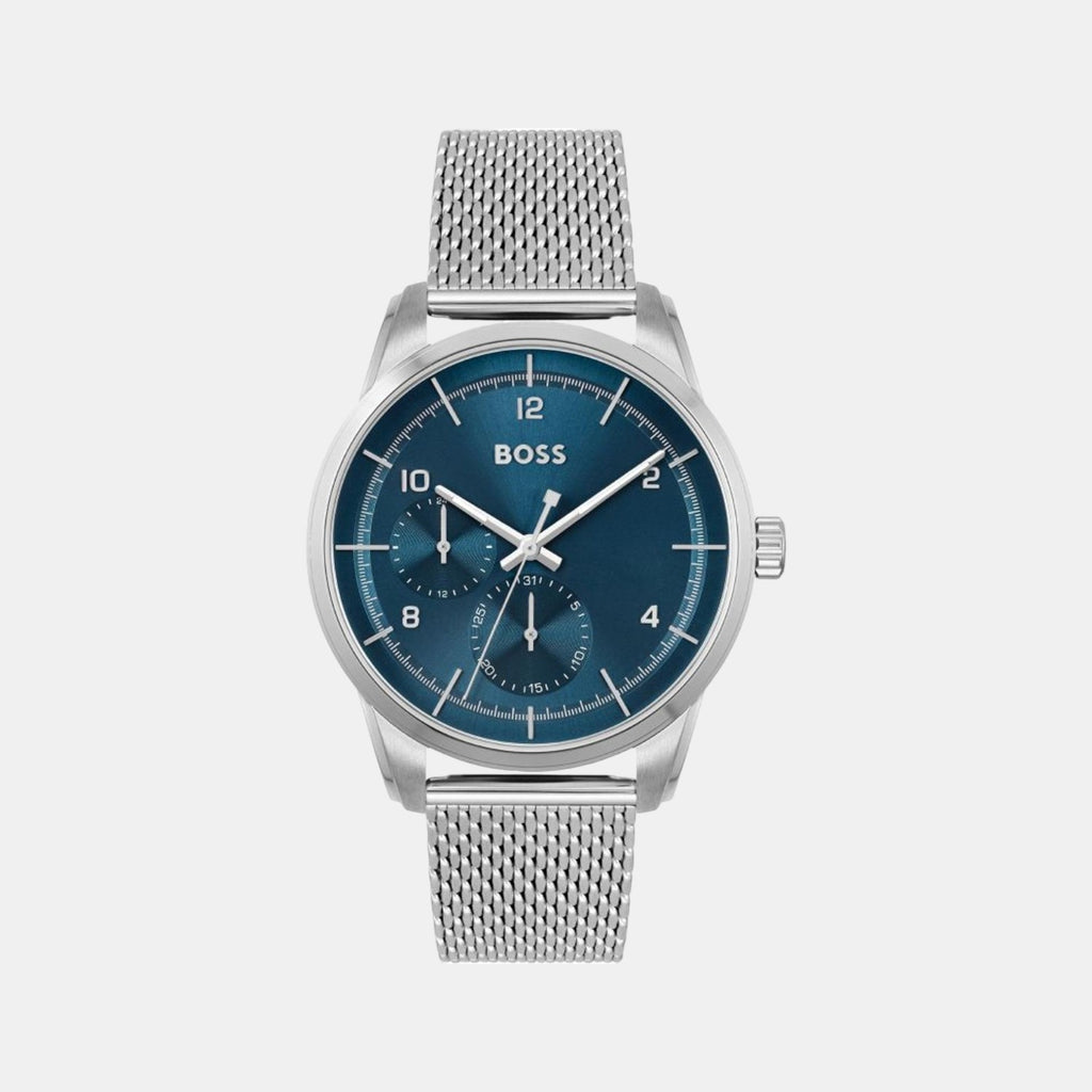 Boss Round Blue Chronograph watch