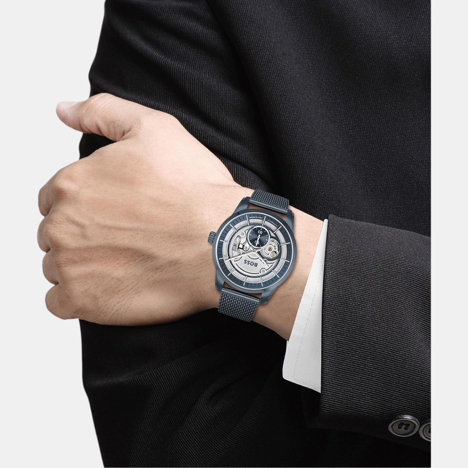 Boss Stainless Steel Round watch