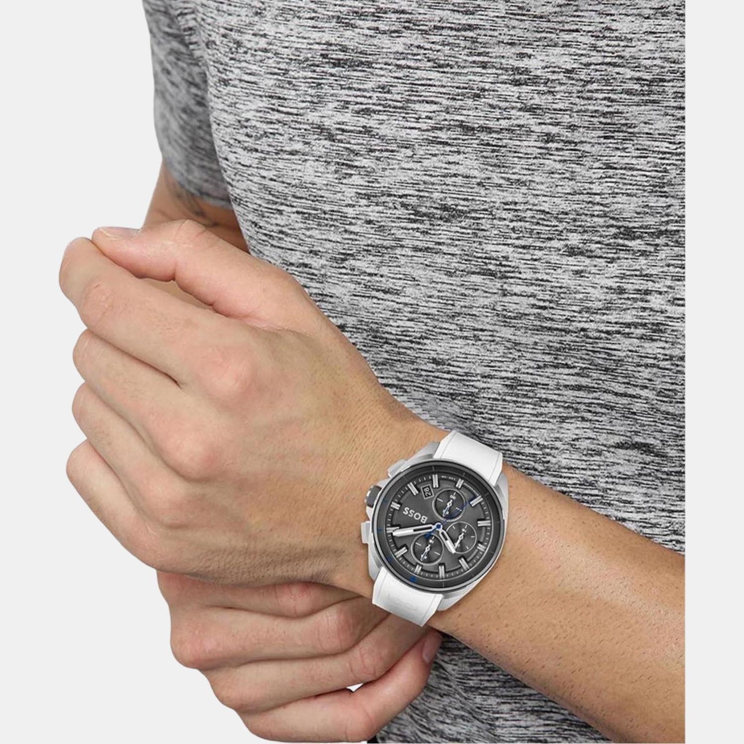 Boss Stainless Steel Round watch