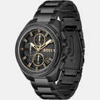 Boss Men Round Black watch