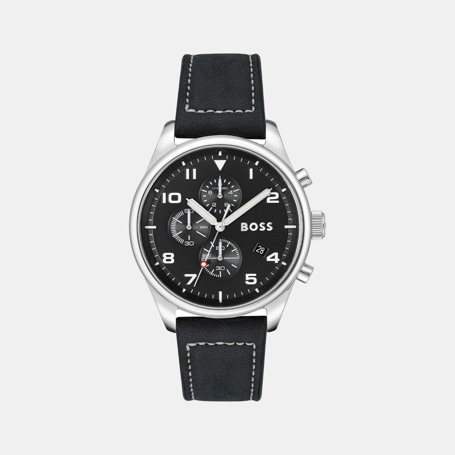 Boss Round Black Analog watch