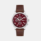 Boss Round Brown Chronograph watch